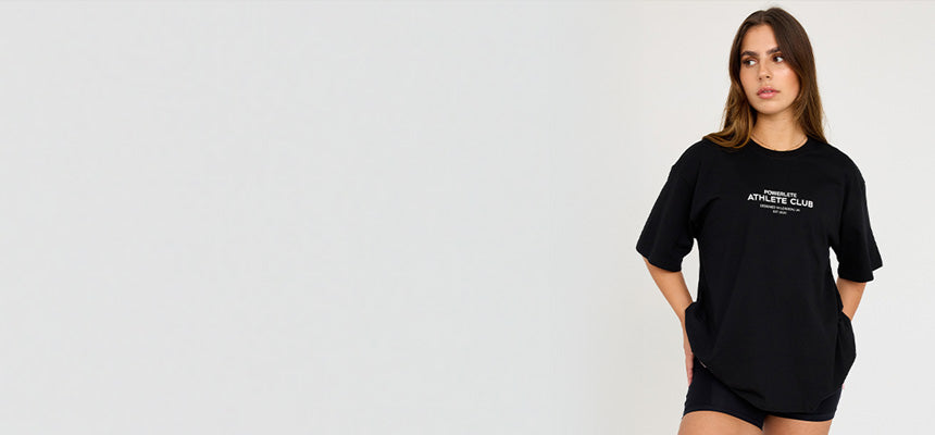 Camiseta extragrande para el gimnasio