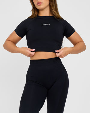 Evolve Sömlös SS Crop Top