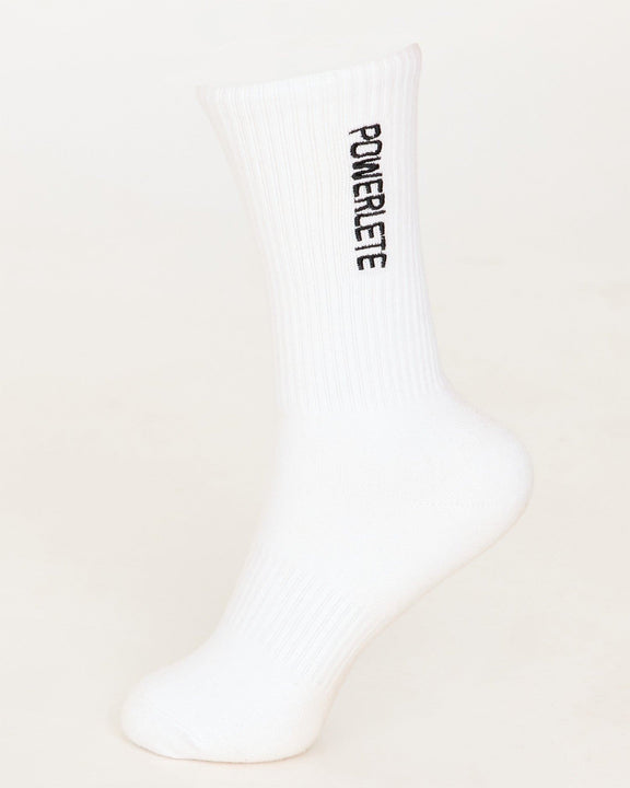 Premium bestickte Crew-Socken