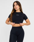 Evolve Sömlös SS Crop Top