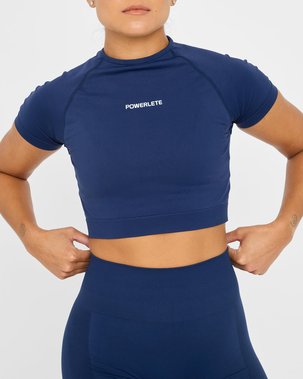 Evolve Sømløs SS Crop Top