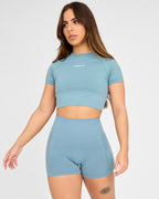 Evolve Sömlös SS Crop Top