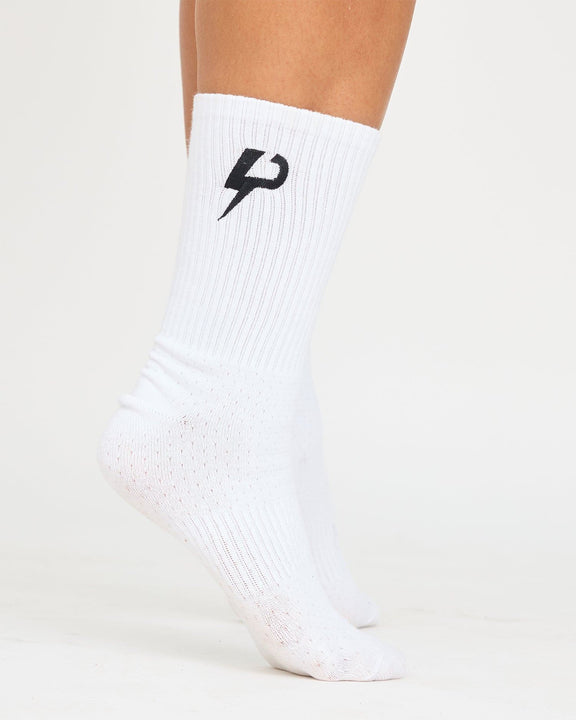 Chaussettes premium à logo brodé - hover image