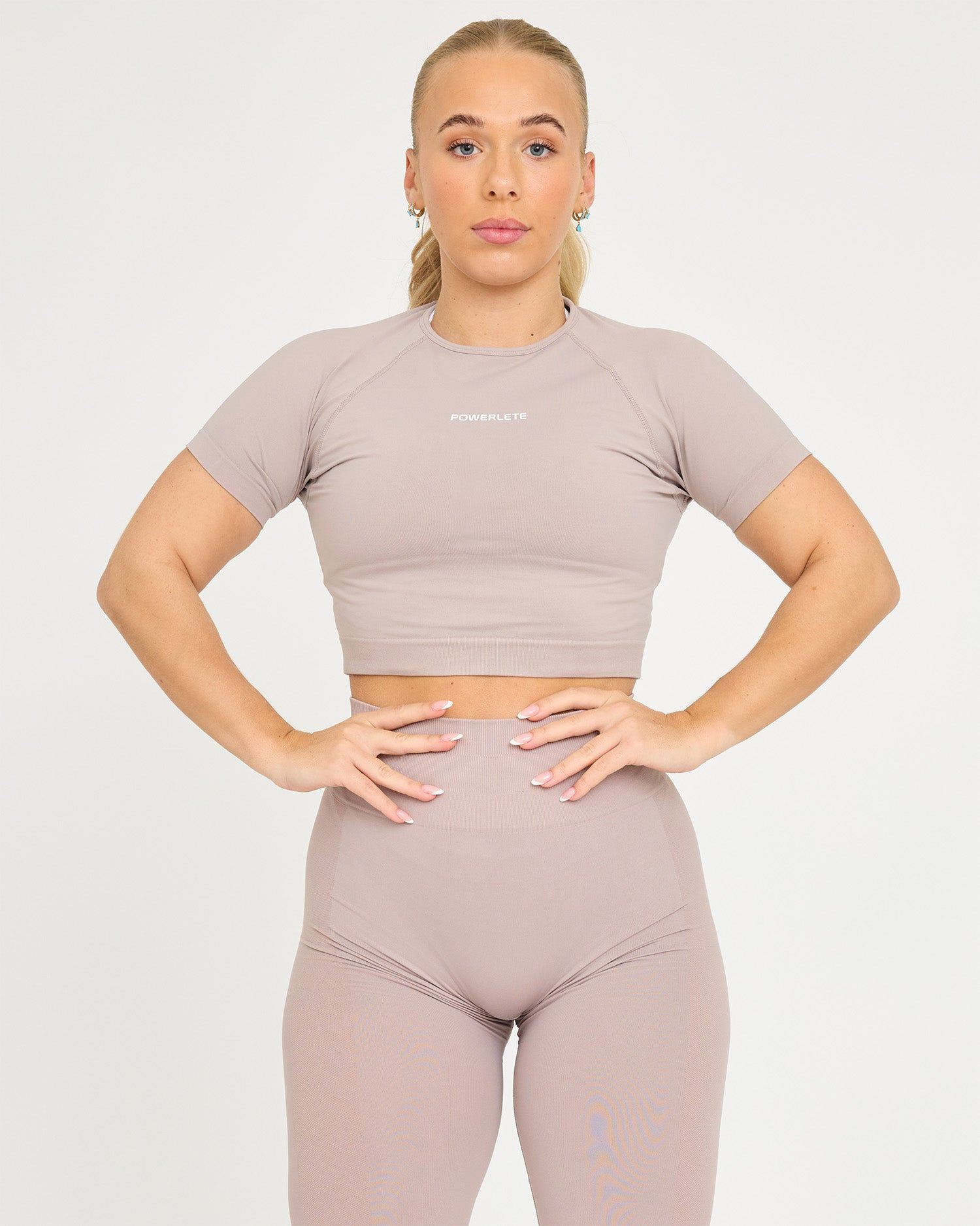 Evolve Sømløs SS Crop Top