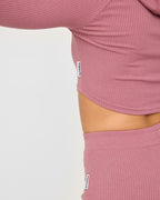 Lounge Cropped hættetrøje