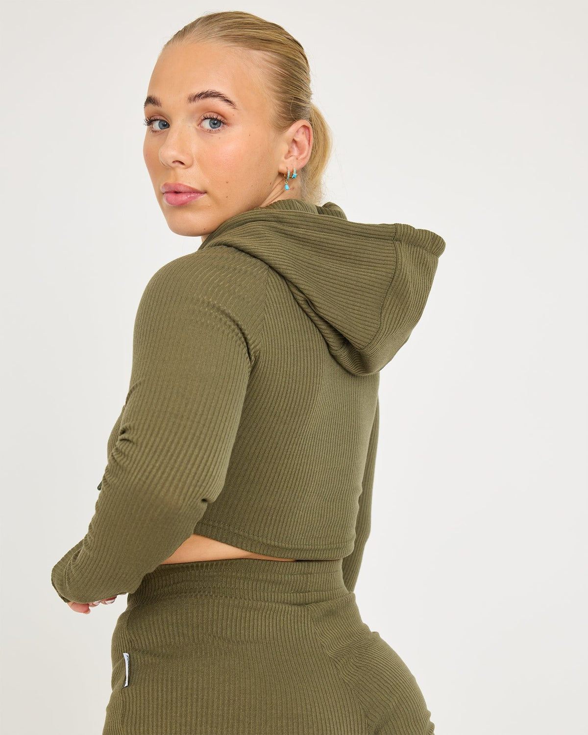 Lounge Cropped Hoodie